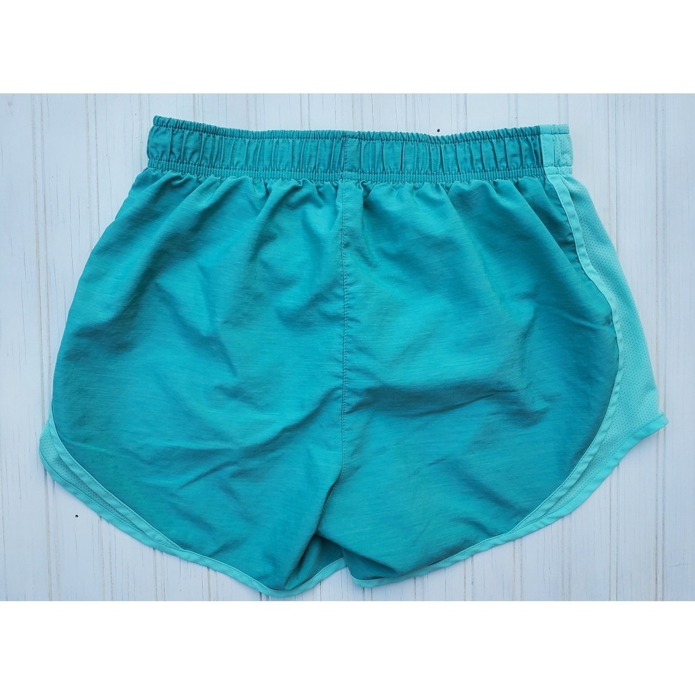 Nike Shorts Womens Lined Small Teal Running Workout Casual Dri Fit Gym - Picture 8 of 9